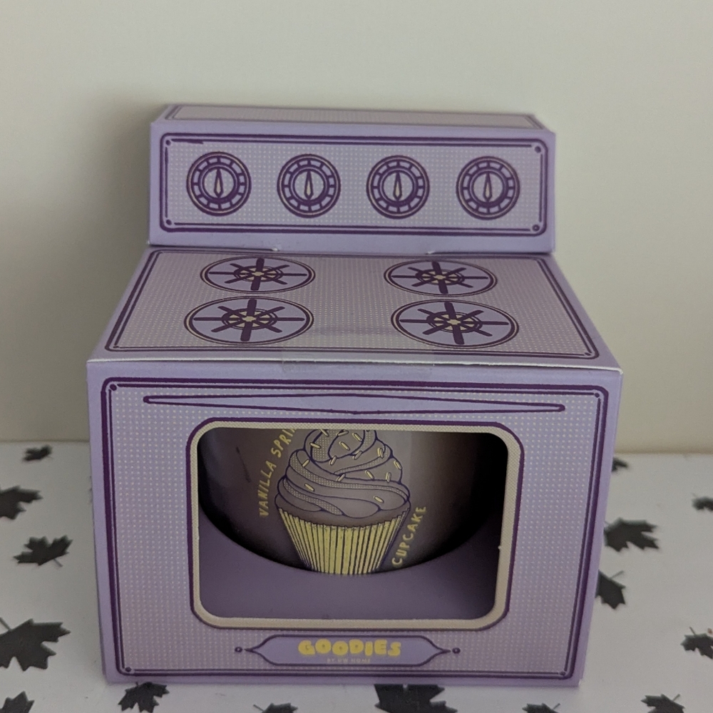 Vanilla Sprinkle Cupcake Candle by DW Home